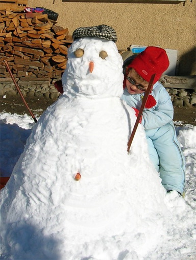 bonhome de neige