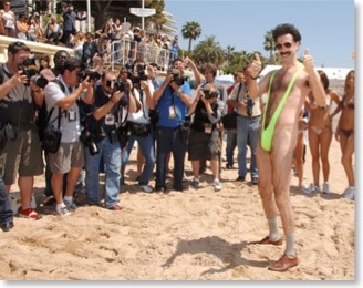 Borat au Festival du Film de Cannes