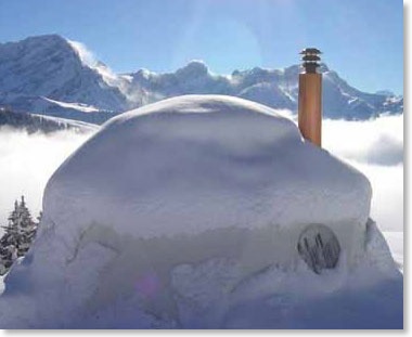 Whitepod dans le Valais